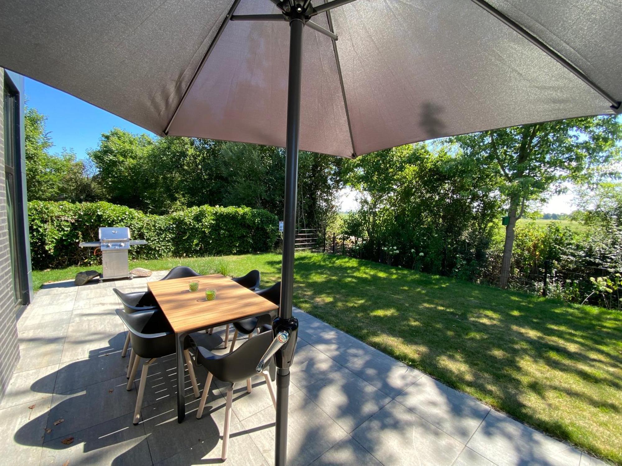 Green Villa In Bester Lage - Dachterrasse Mit Meerblick - Grosser Eingezaeunter Garten - Kinderfreundlich - Hunde Inklusive - 4 Sterne Resort - Direkt Am Strand - Pool Inklusive Hulshorst Екстер'єр фото