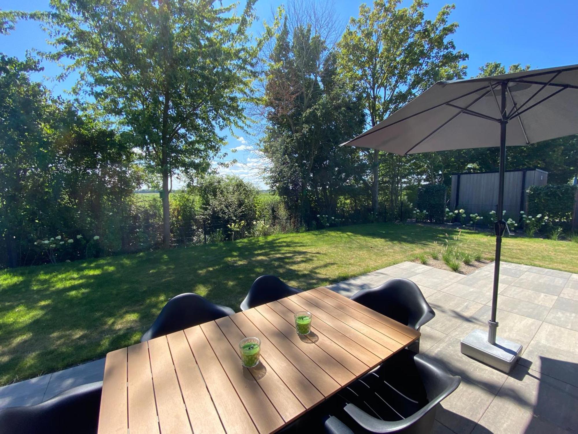 Green Villa In Bester Lage - Dachterrasse Mit Meerblick - Grosser Eingezaeunter Garten - Kinderfreundlich - Hunde Inklusive - 4 Sterne Resort - Direkt Am Strand - Pool Inklusive Hulshorst Екстер'єр фото